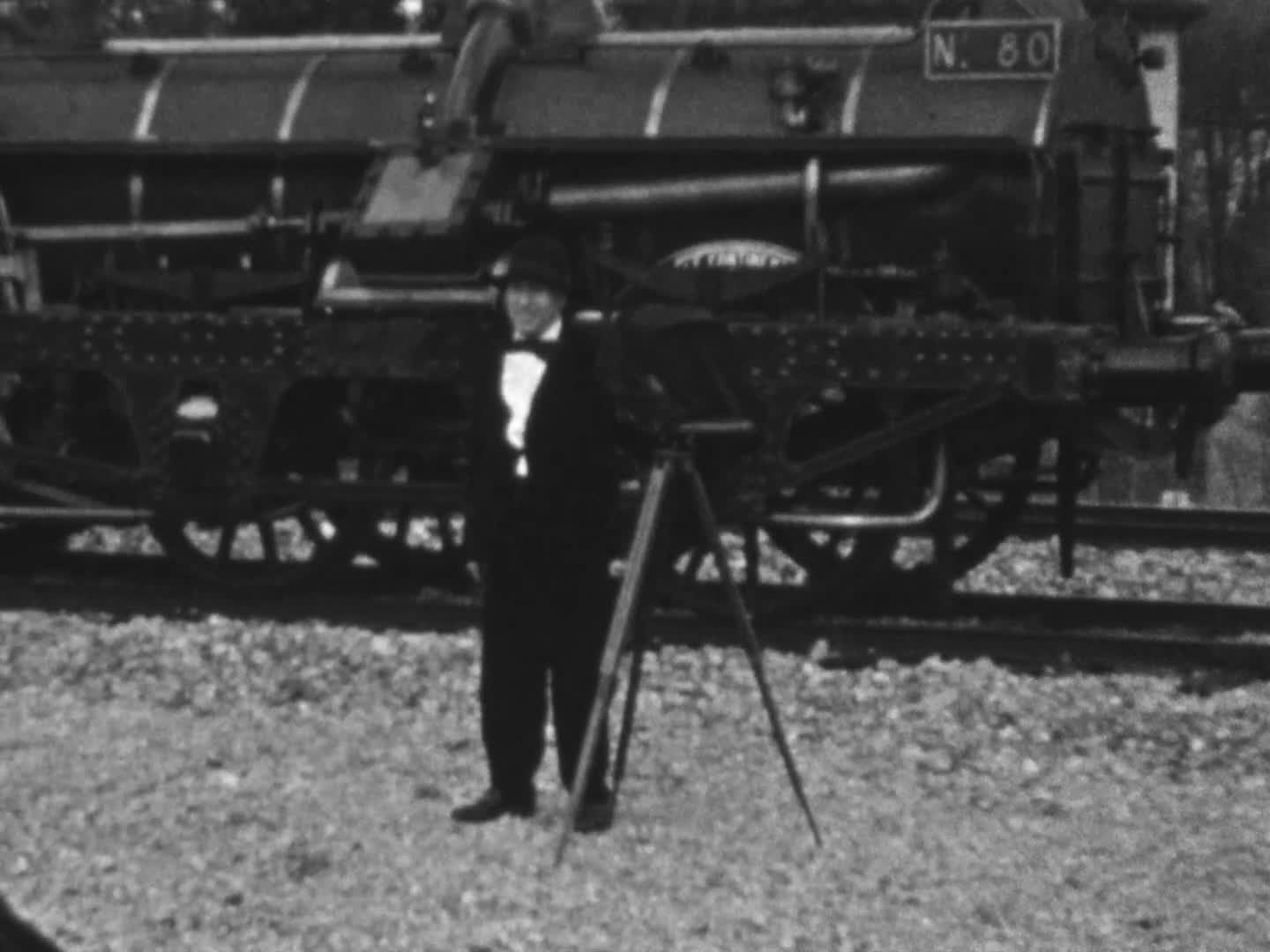 Reconstitution d'un train des années 1895